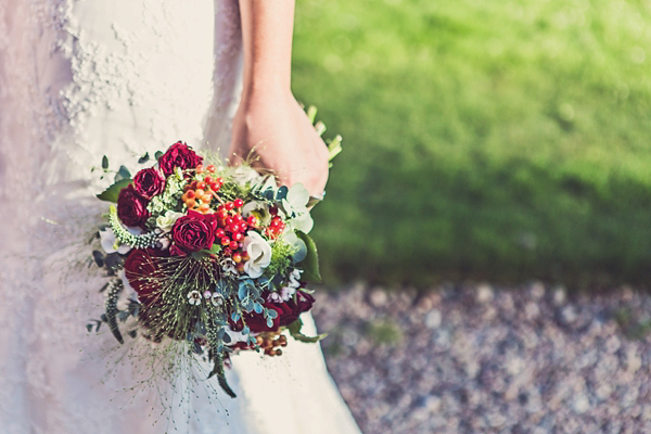 Mad Hatters tea party style wedding, Groom in tweed, flat cap, photography by Claire Penn