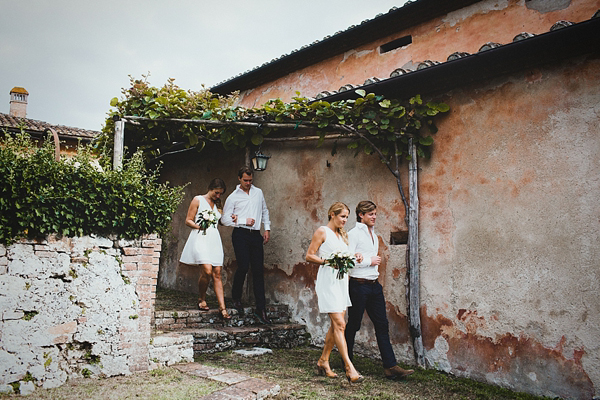 Wedding in Italy, Italian wedding, Wendy Makin wedding dress, Summer garden party wedding, outdoor wedding, Photography by Claudia Rose Carter