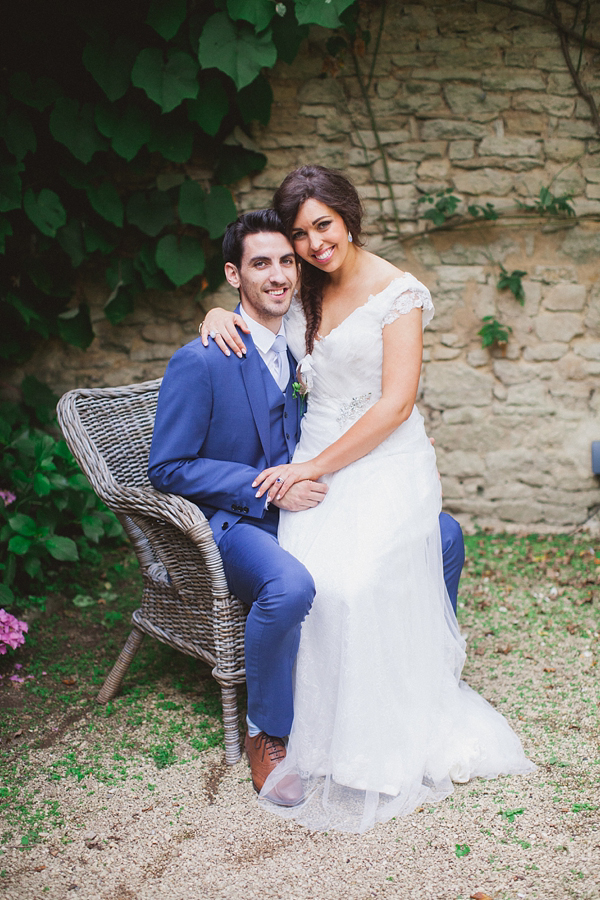 Maggie Sottero wedding dress, rustic garden wedding, wedding photography by Nicki Feltham