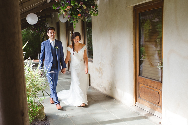 Maggie Sottero wedding dress, rustic garden wedding, wedding photography by Nicki Feltham