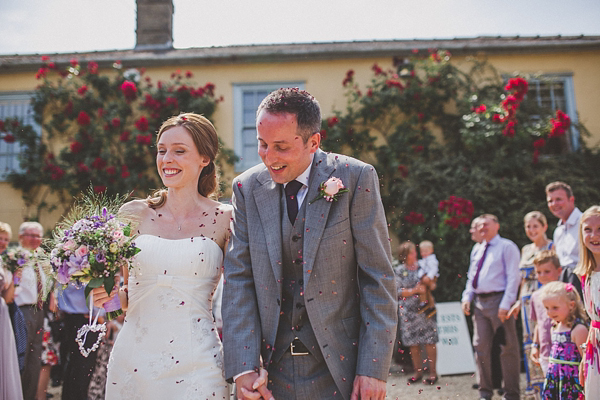 Charlotte Balbier wedding dress, pastel colour wedding, Photography by Jordanna Marston