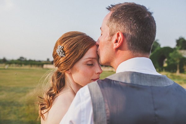 Charlotte Balbier wedding dress, pastel colour wedding, Photography by Jordanna Marston