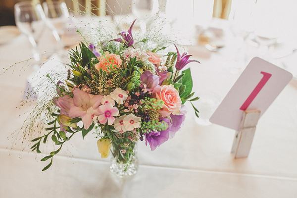 Charlotte Balbier wedding dress, pastel colour wedding, Photography by Jordanna Marston