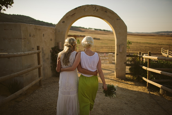 Free People wedding dress, boho style wedding dress, Spanish wedding, wedding in Spain, photography by Tom Ravenshear