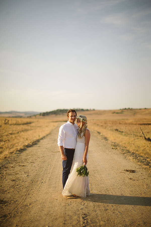 Free People wedding dress, boho style wedding dress, Spanish wedding, wedding in Spain, photography by Tom Ravenshear