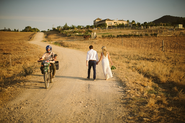Free People wedding dress, boho style wedding dress, Spanish wedding, wedding in Spain, photography by Tom Ravenshear