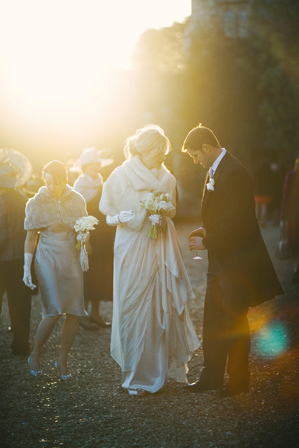 Elegant 1920s and 1930s House Party Inspired Wedding, Winter Wedding, Wedding Photography by David Jenkins