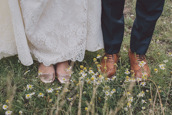 Floral crown, flower crown, Katya Katya Shehurina wedding dress, woodland wedding, Scraptoft Hill Farm wedding, Rebecca Goddard Photography