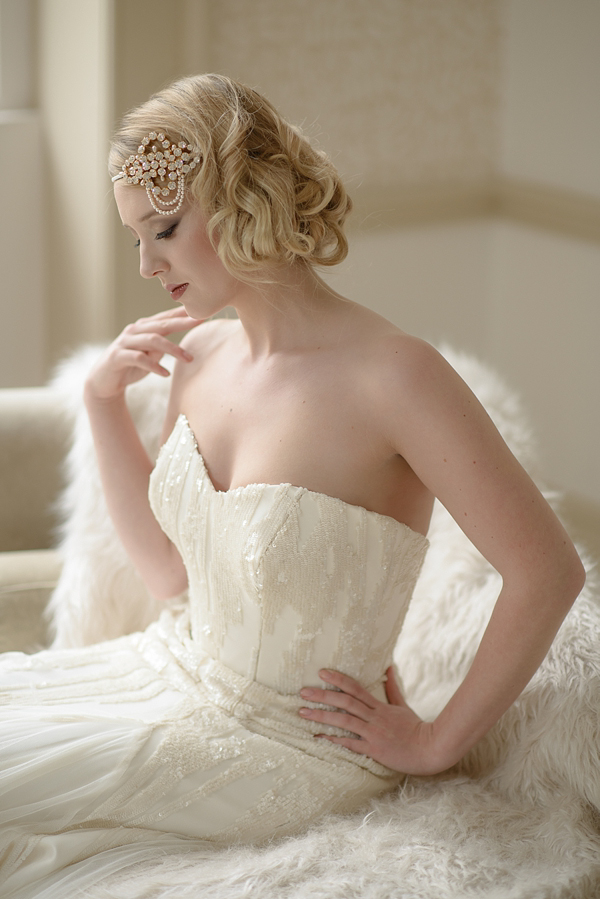 Jo Barnes Vintage - vintage inspired wedding hair accessories