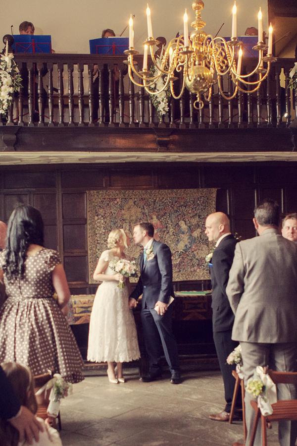 1950s vintage wedding dress, Abigails Vintage, pink wedding, barn wedding, Mr & Mrs Wedding Photography