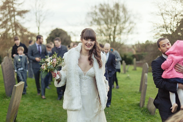 Parma Opal by Jenny Packham, Winter wedding, Christmas wedding