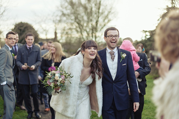 Parma Opal by Jenny Packham, Winter wedding, Christmas wedding