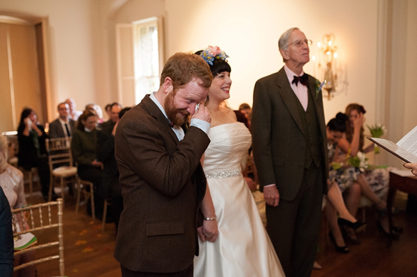 1950s inspired Autumn wedding, Photography by Fiona Kelly