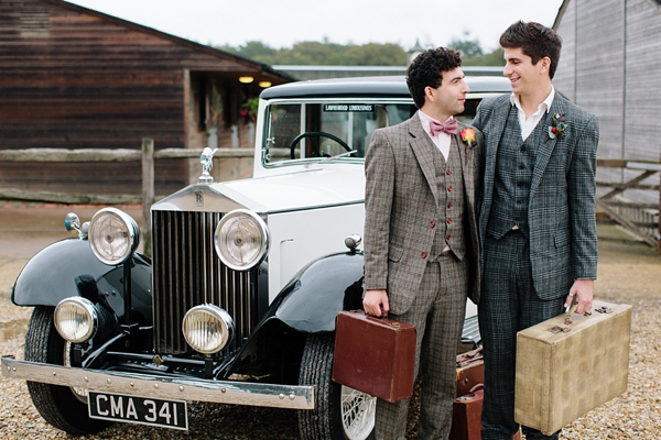 Gay wedding inspiration, Autumn wedding, outdoor wedding, wedding picnic, Styling by wedding planner Matthew Oliver, Photography by Hayley Savage