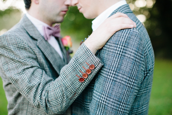 Gay wedding inspiration, Autumn wedding, outdoor wedding, wedding picnic, Styling by wedding planner Matthew Oliver, Photography by Hayley Savage