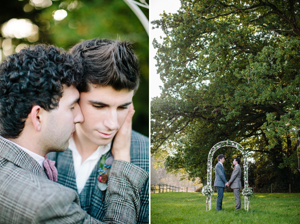 Gay wedding inspiration, Autumn wedding, outdoor wedding, wedding picnic, Styling by wedding planner Matthew Oliver, Photography by Hayley Savage