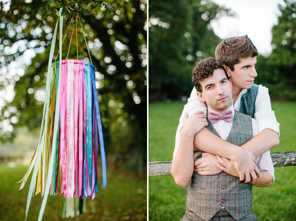 Gay wedding inspiration, Autumn wedding, outdoor wedding, wedding picnic, Styling by wedding planner Matthew Oliver, Photography by Hayley Savage