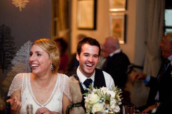 Eden by Jenny Packham, cosy London pub wedding, Photography by Hannah Mia