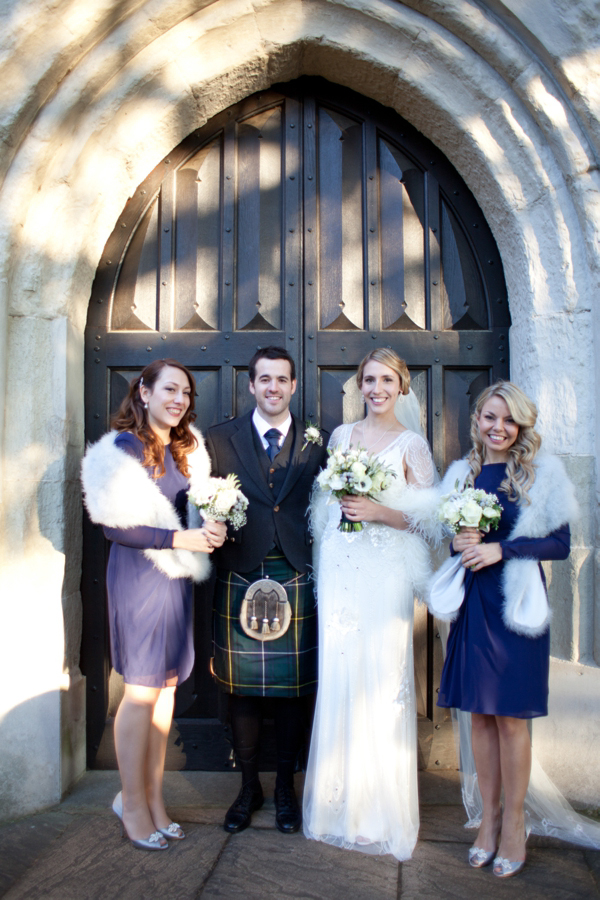 Eden by Jenny Packham, cosy London pub wedding, Photography by Hannah Mia