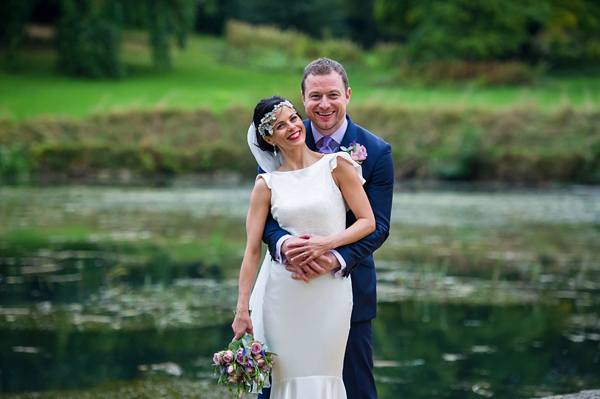 1930s Art Deco Inspired Wedding, Belle & Bunty Wedding Dress, Lila Headpiece, Photography by Especially Amy