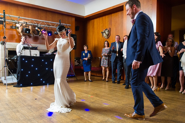 1930s Art Deco Inspired Wedding, Belle & Bunty Wedding Dress, Lila Headpiece, Photography by Especially Amy