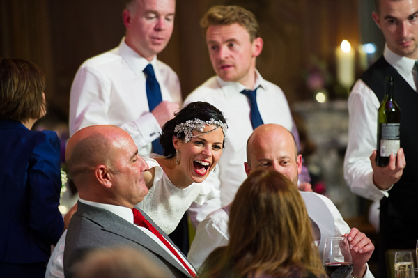 1930s Art Deco Inspired Wedding, Belle & Bunty Wedding Dress, Lila Headpiece, Photography by Especially Amy