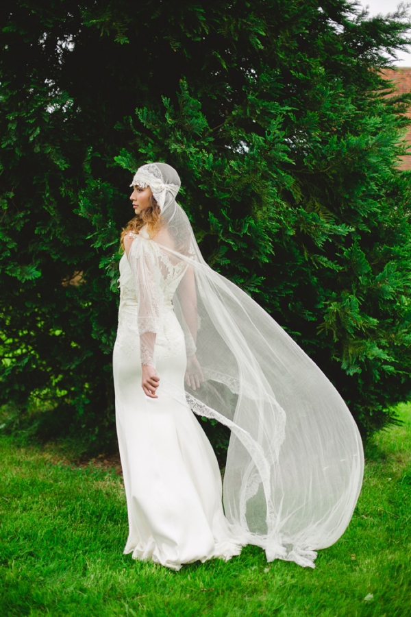 Vintage inspired wedding veils by Dana Bolton_0002