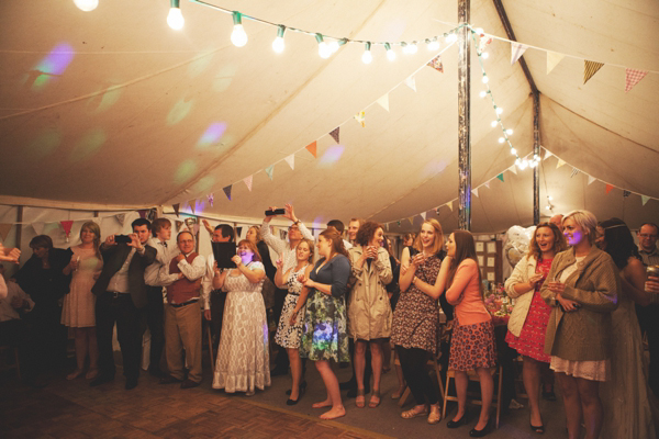 Happiness by Jenny Packham, Handmade outdoor wedding