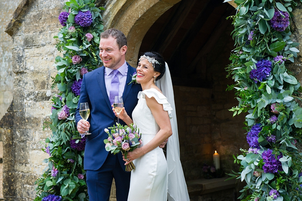 1930s Art Deco Inspired Wedding, Belle & Bunty Wedding Dress, Lila Headpiece, Photography by Especially Amy