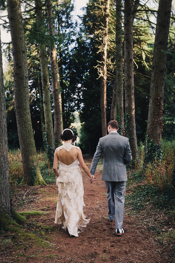 1920s Jazz Age Wedding, 1930s Vintage Wedding, Green Wedding, Art Deco Wedding, Gatsby Wedding, Images by Eclection Photography.