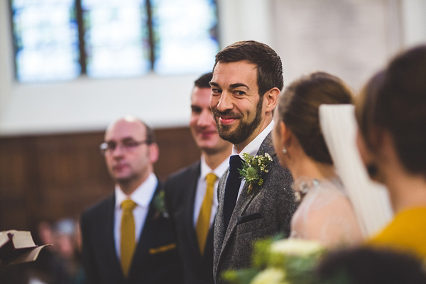 1950s and 1960s mustard yellow Autumn wedding, Images by S6 Photography