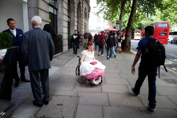 Disabled bride wedding, One Great George Street Weddings, Lilian & Leonard Wedding Photography