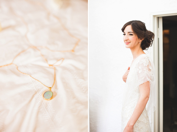 Azalea by Jenny Packham, Edwardian inspired floral crown, Emmanuel College Cambridge wedding, M&J Photography