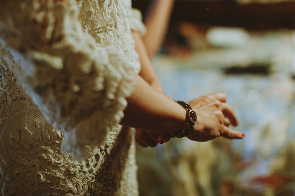 Edwardian vintage crochet wedding dress, Californian wedding, Brittany Esther wedding photography