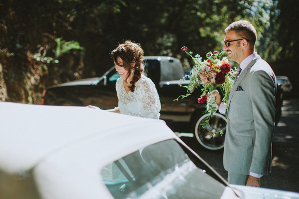 Edwardian vintage crochet wedding dress, Californian wedding, Brittany Esther wedding photography