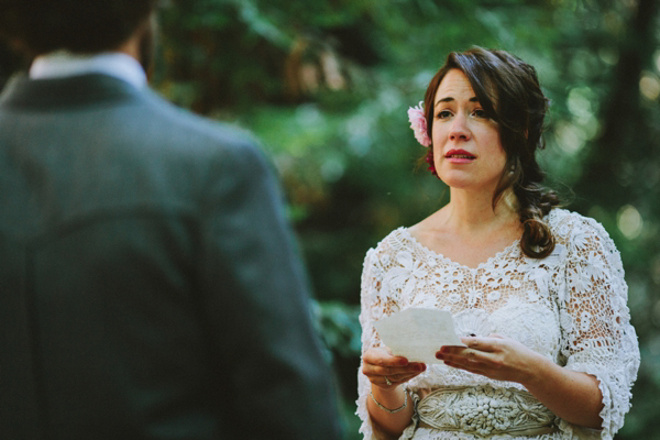 Edwardian vintage crochet wedding dress, Californian wedding, Brittany Esther wedding photography