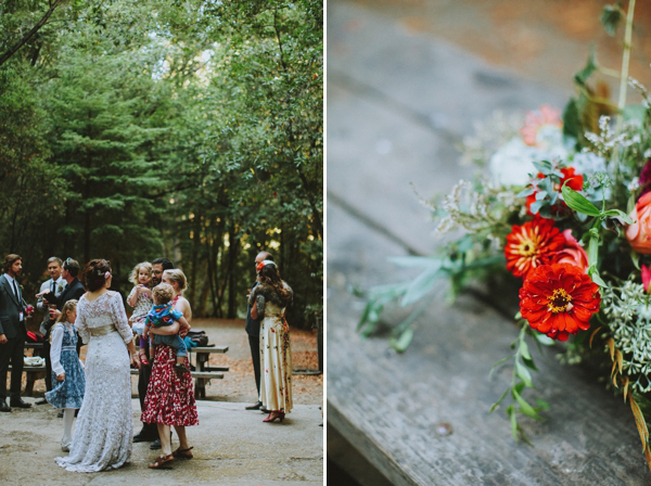 Edwardian vintage crochet wedding dress, Californian wedding, Brittany Esther wedding photography