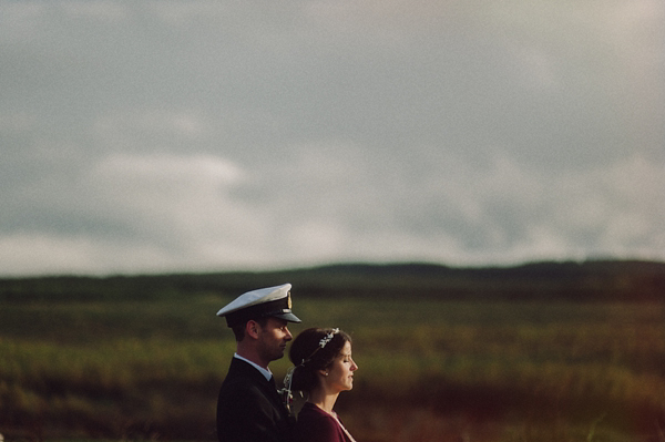 Crear wedding Scotland, Rowan Joy wedding dress, Officer and a Gentleman wedding, images by Kitchener Photography