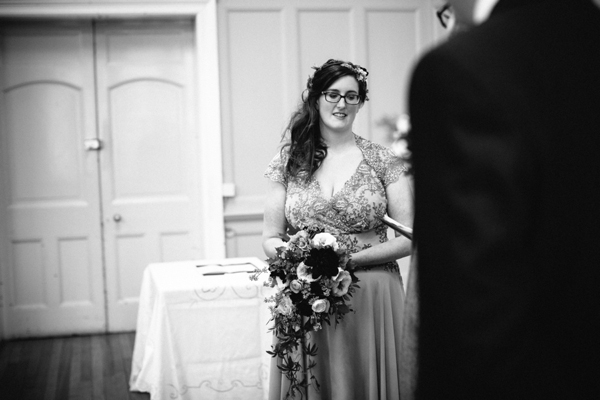 Rowanjoy pale green wedding dress, Eclectic Edinburgh wedding, Caro Weiss Photography