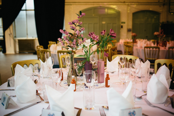 Rowanjoy pale green wedding dress, Eclectic Edinburgh wedding, Caro Weiss Photography