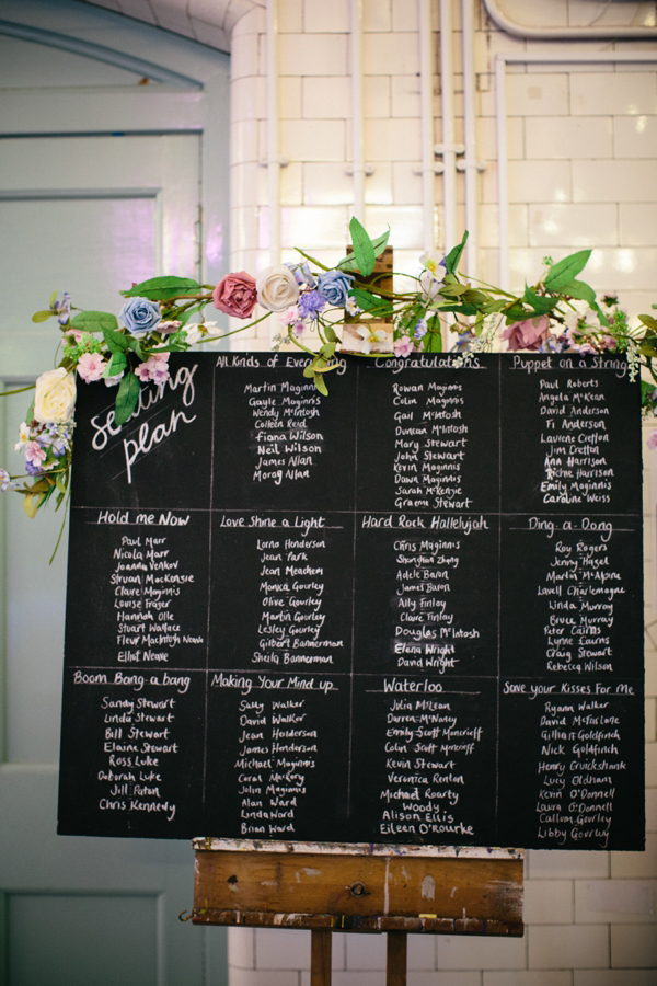 Rowanjoy pale green wedding dress, Eclectic Edinburgh wedding, Caro Weiss Photography