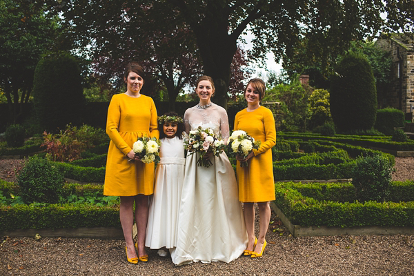 1950s and 1960s mustard yellow Autumn wedding, Images by S6 Photography