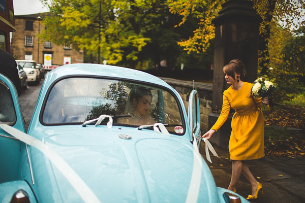 1950s and 1960s mustard yellow Autumn wedding, Images by S6 Photography