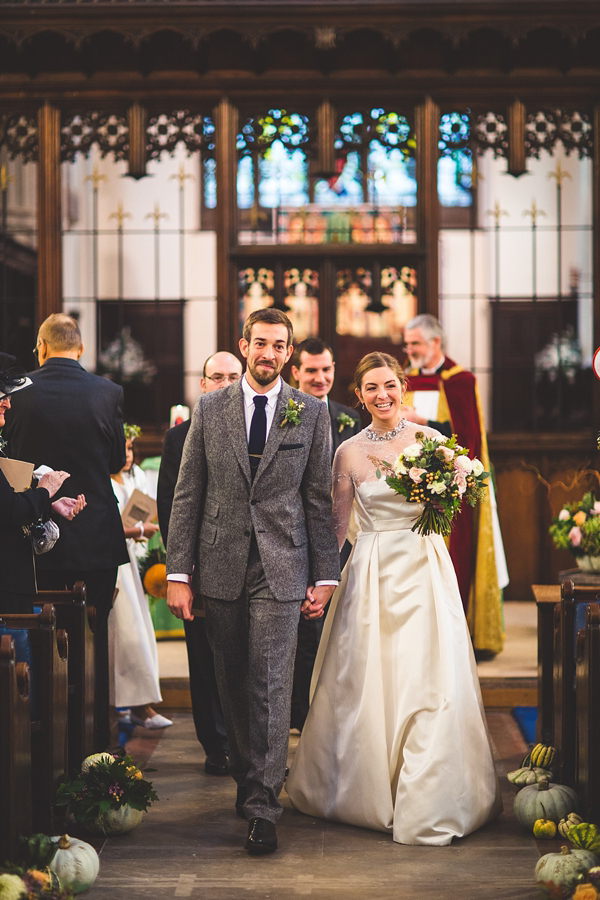 1950s and 1960s mustard yellow Autumn wedding, Images by S6 Photography