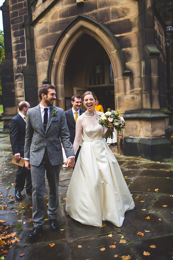 1950s and 1960s mustard yellow Autumn wedding, Images by S6 Photography