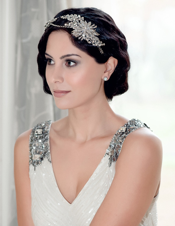 Glitzy Secrets Twenties Heirloom collection, 1920 style wedding accessories, www.glitzysecrets.com