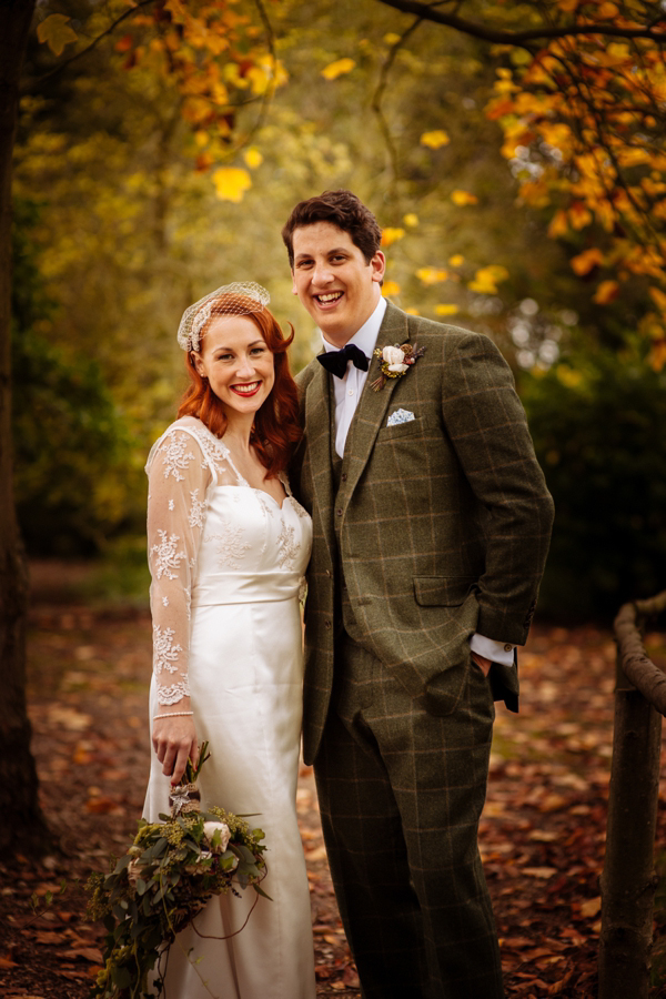 A 1940s Rita Hayworth Inspired Gown For a Most Magical and Beautiful Narnia  Wedding