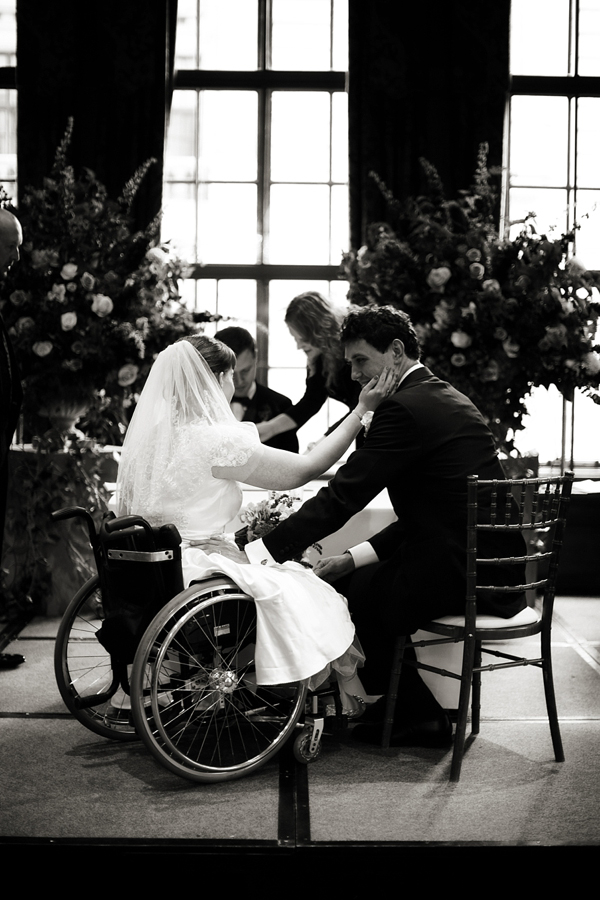 Disabled bride wedding, One Great George Street Weddings, Lilian & Leonard Wedding Photography