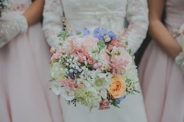 Vintage floral chintz wedding, o&c Wedding Photography