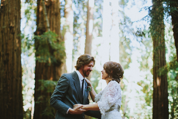 Edwardian vintage crochet wedding dress, Californian wedding, Brittany Esther wedding photography